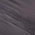 Πανωσέντονο Hauz Vegan Silk 280X290 Grey